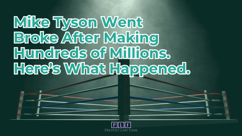 Mike Tyson Went Broke After Making Hundreds of Millions. Here’s What Happened.