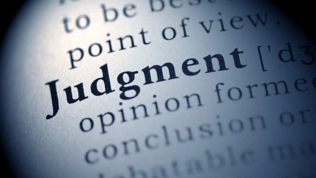 can you file bankruptcy on a judgement